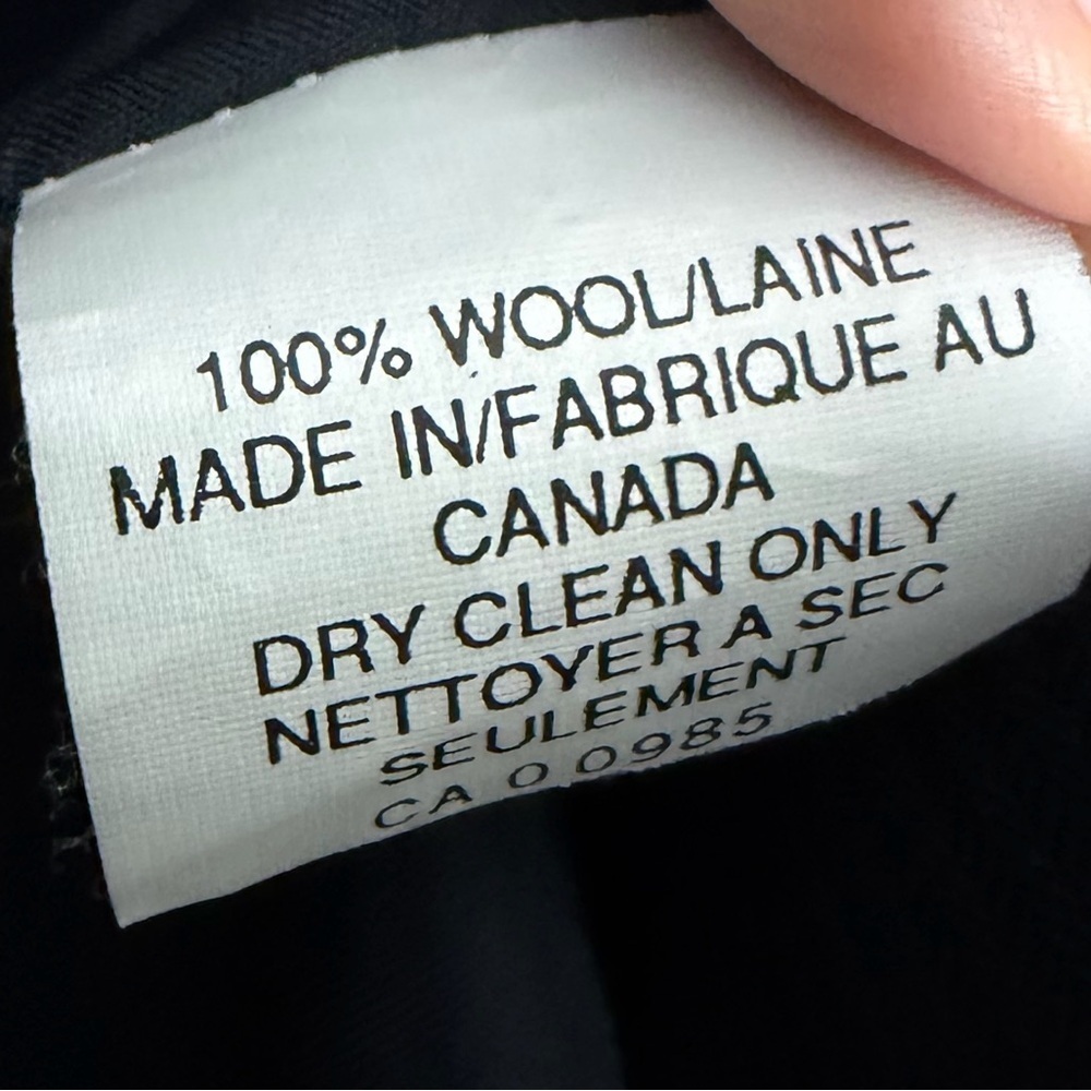 Holt Renfrew - Black Women's Blazer, Elevated Office Workwear Size 16 - Picture 4 of 6
